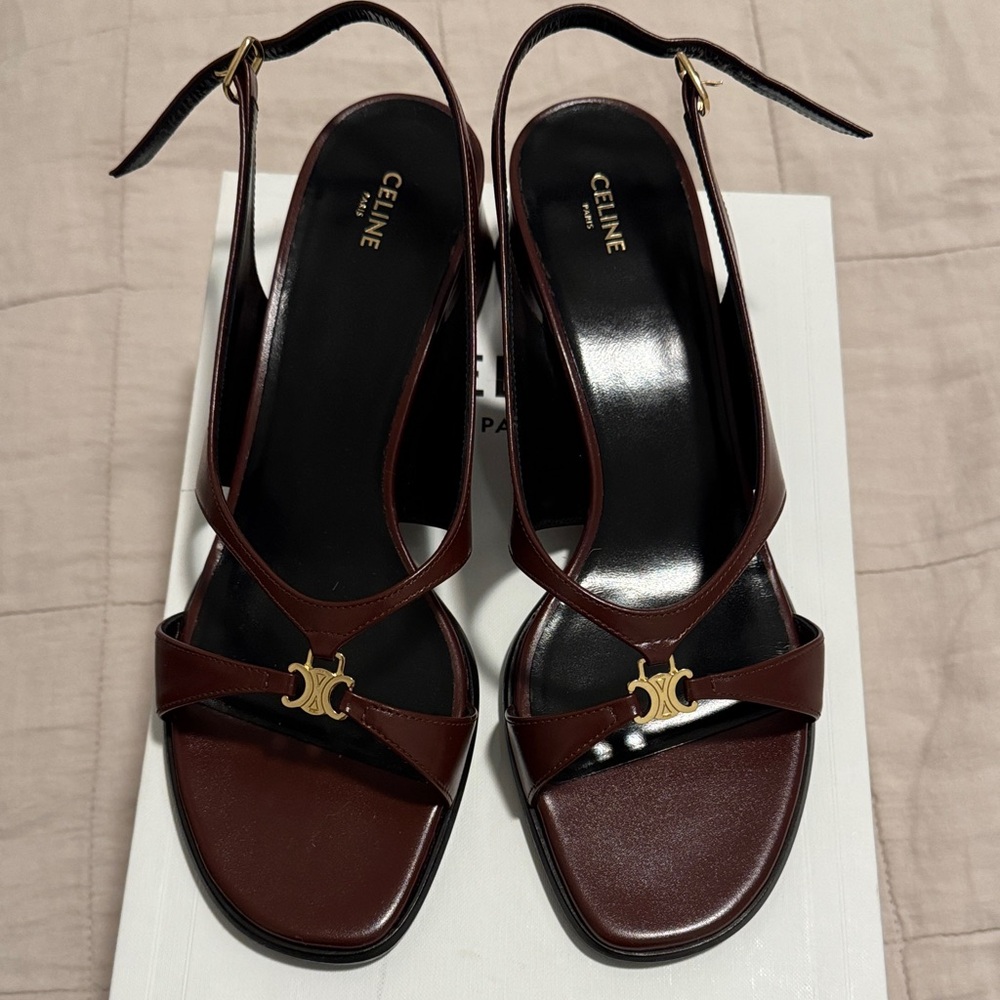 Celine Triomphe sandals